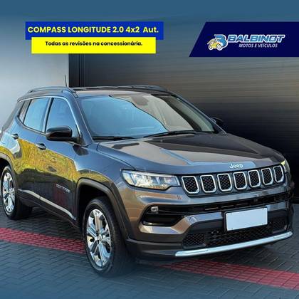 JEEP COMPASS 1.3 T270 TURBO FLEX LONGITUDE AT6
